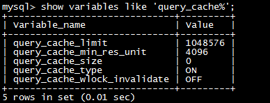 Mysql_queryCache